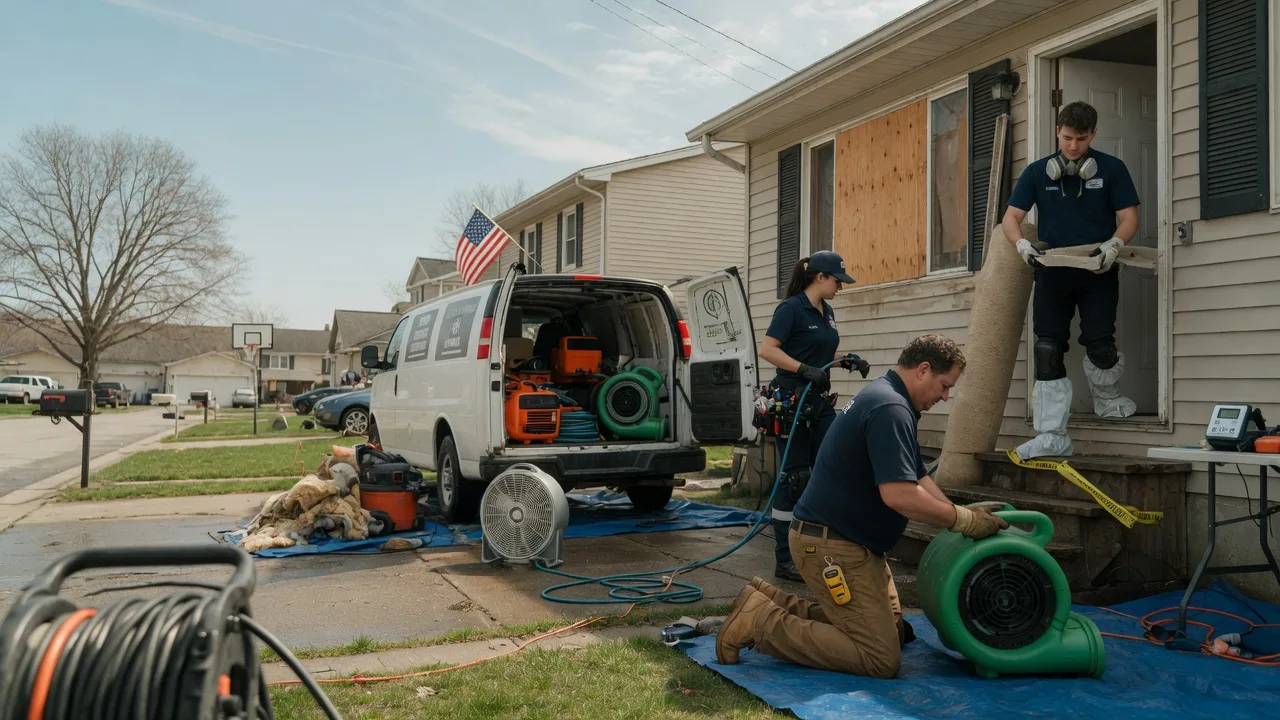 Water Damage Restoration in Manville, WY near me
